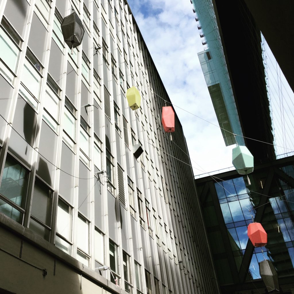 Martin Boyce lantern public art