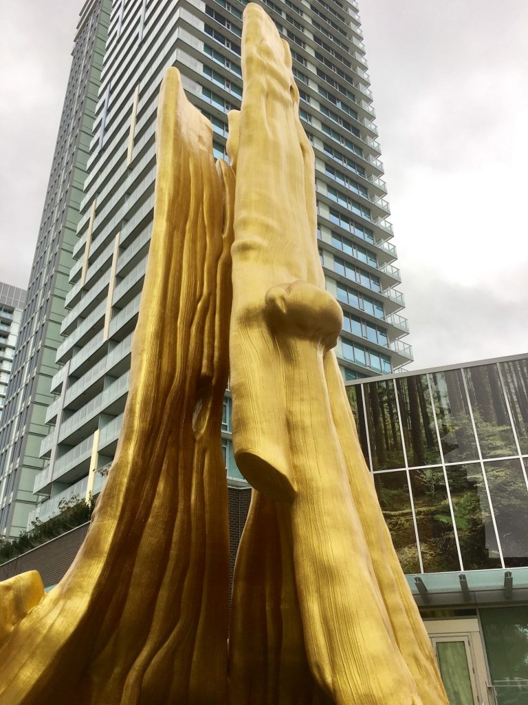 Douglas Coupland Golden Tree public art