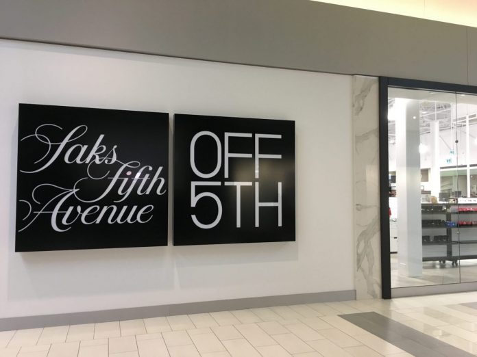 Saks Fifth Avenue outlet at Tsawwassen Mills