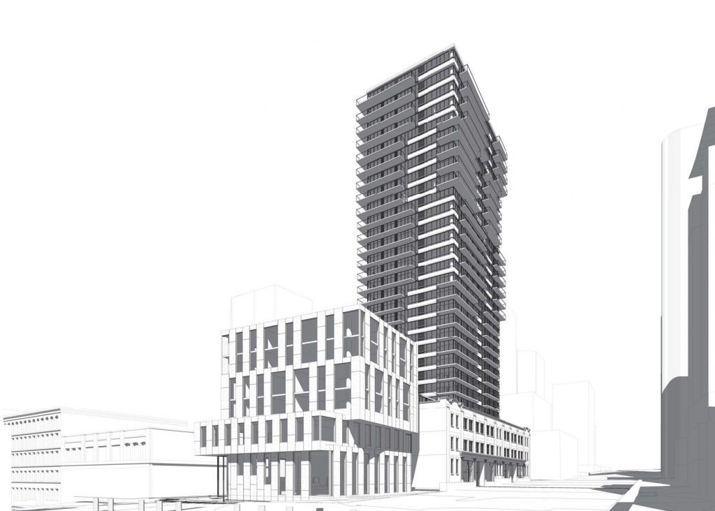 Amacon condo and hotel development rendering