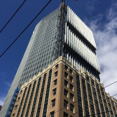 The Exchange office tower leasing