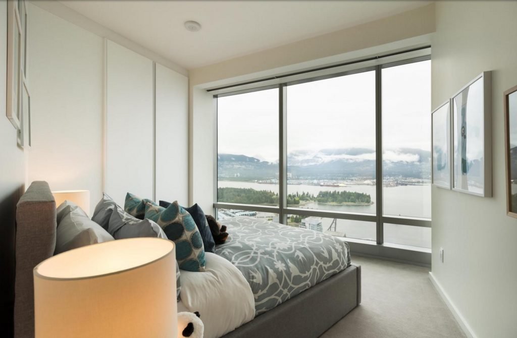 Trump Tower Vancouver listing - bedroom