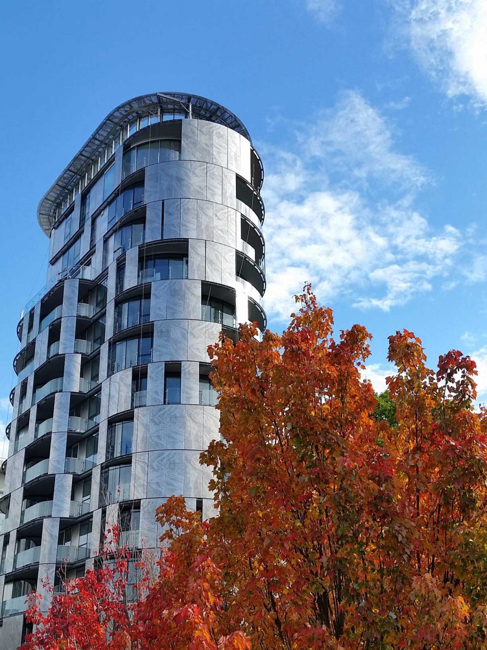 1245 Harwood Vancouver exterior in autumn