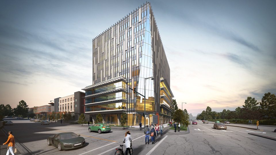 Health and Technology District Surrey rendering