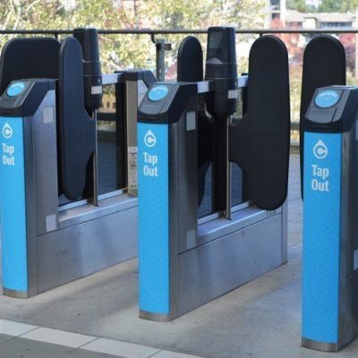 Translink fare gates accessible