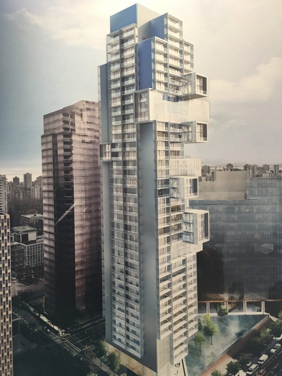 Bosa tower 1515 Alberni Street Buro Ole Scheeren 10