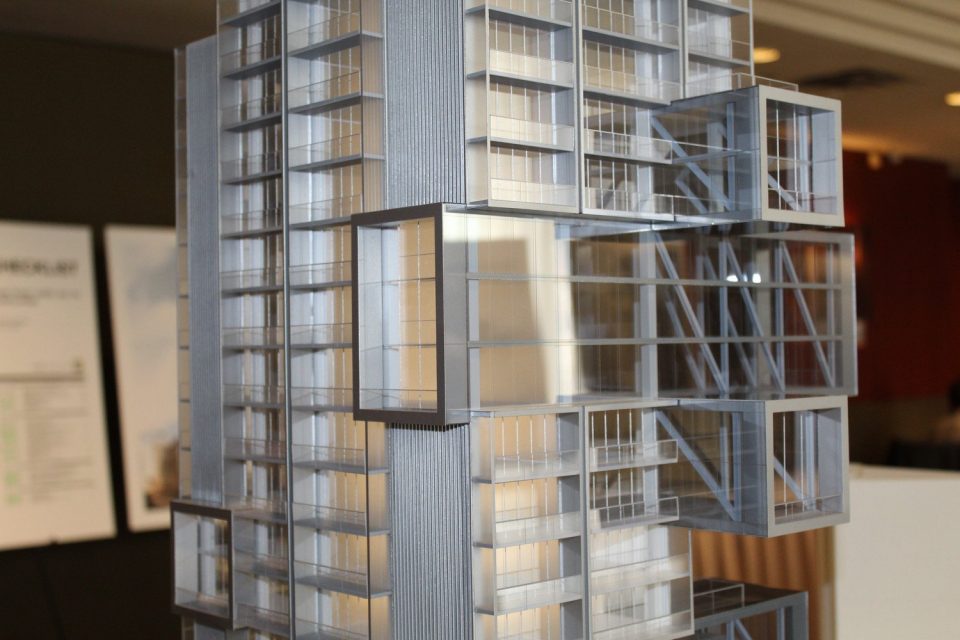 Bosa tower 1515 Alberni Street model