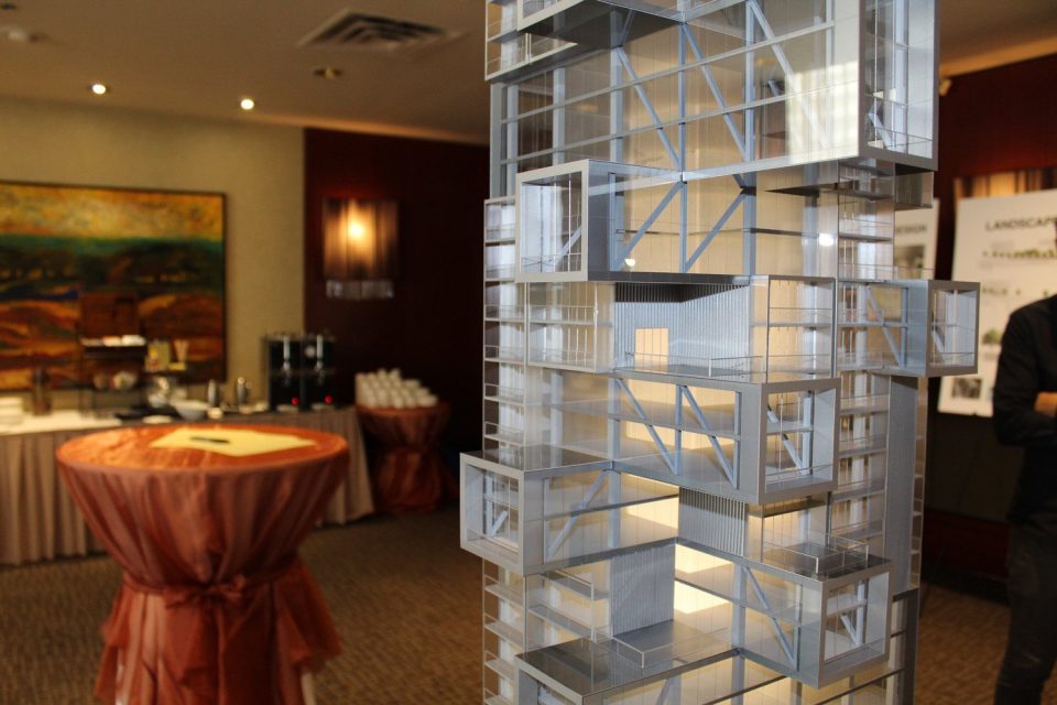 Bosa tower 1515 Alberni Street model