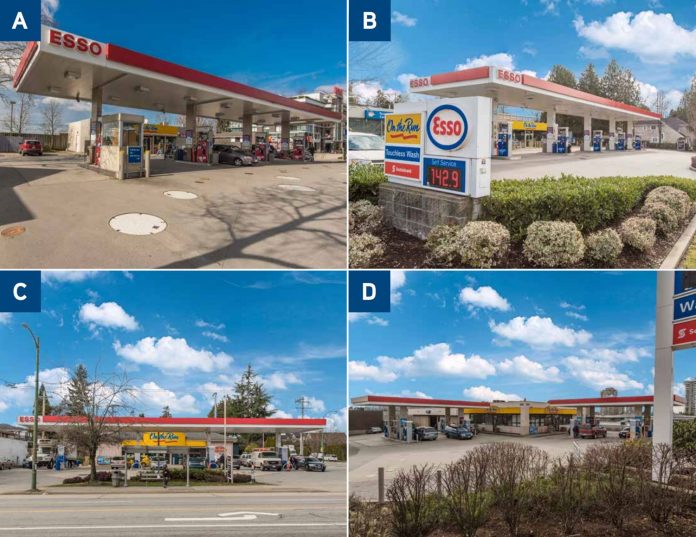 Vancouver Esso stations for sale