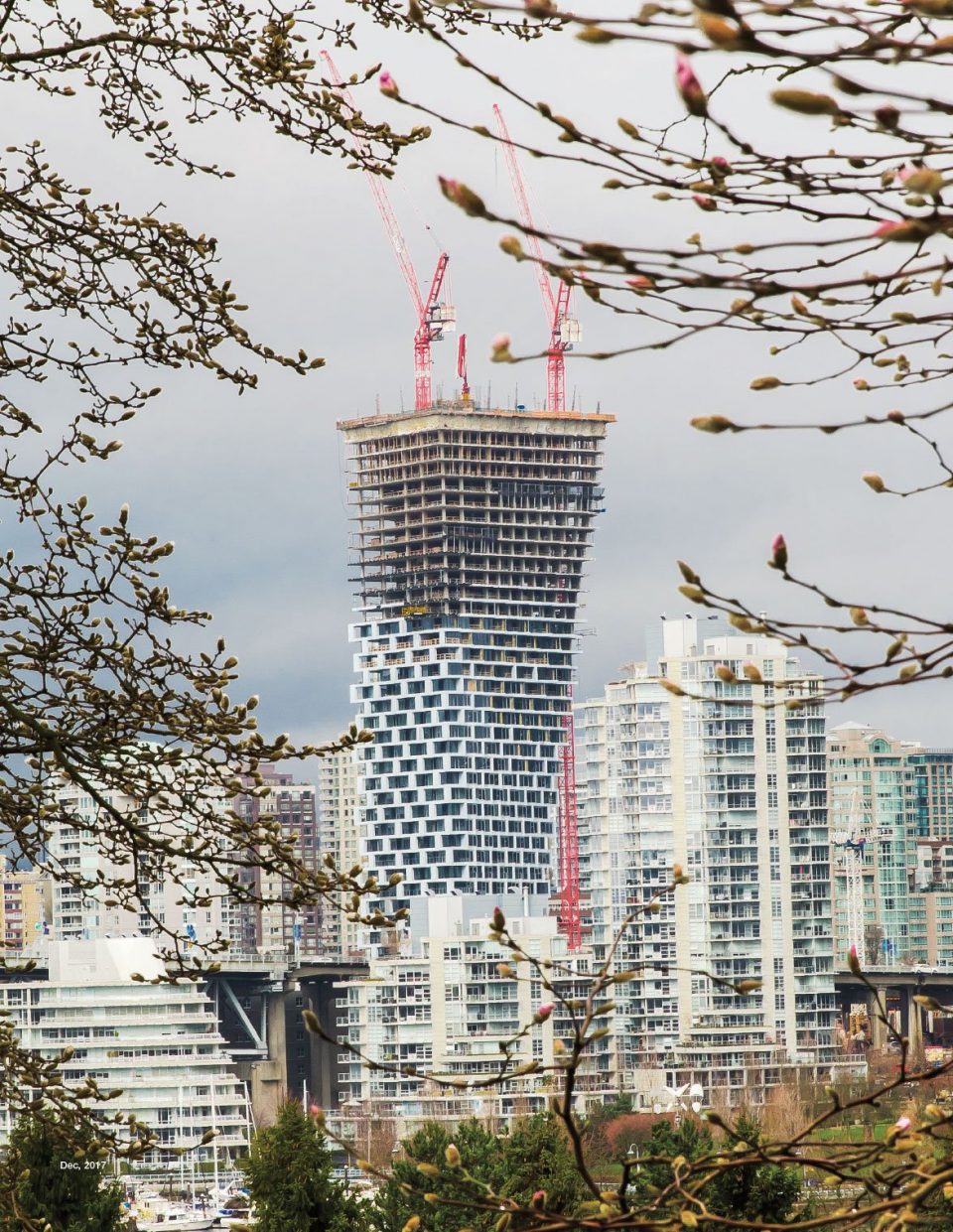 Vancouver House construction 2018