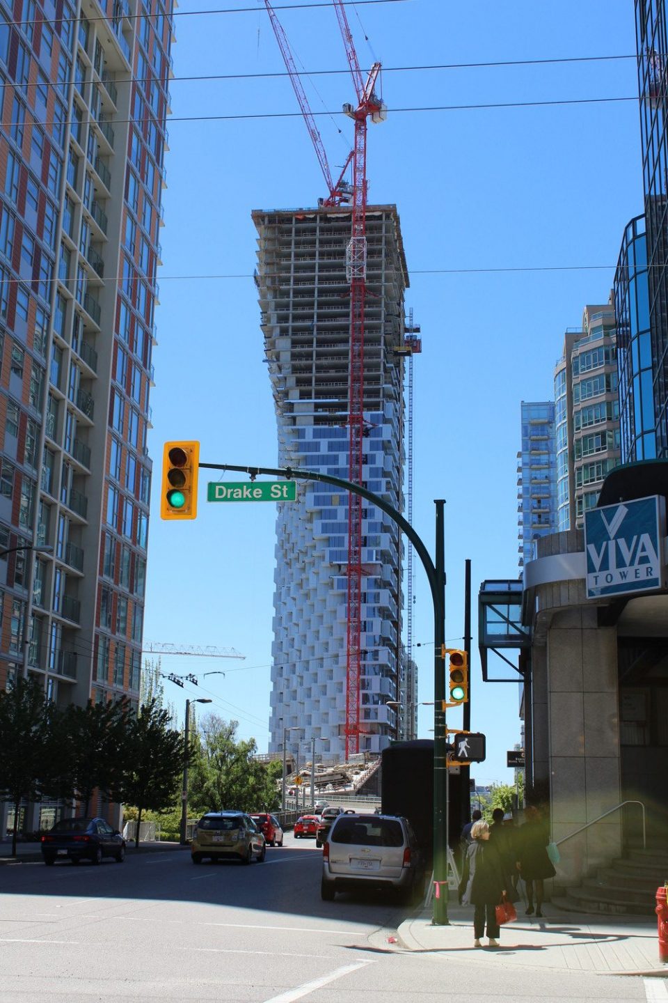 Vancouver House construction progress May 2018