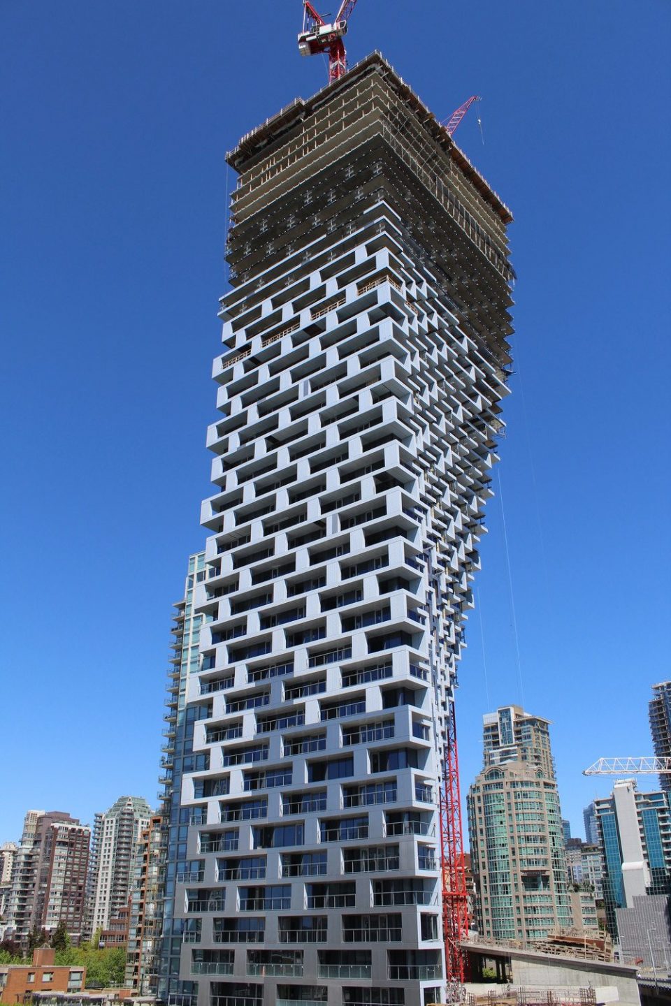 Vancouver House construction photos May 2018