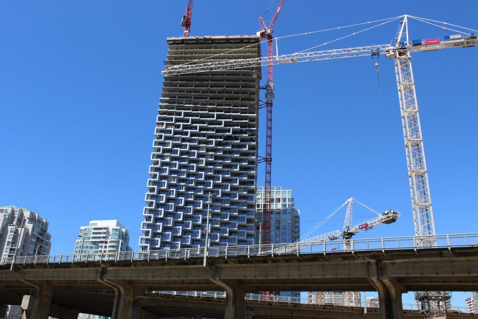 Vancouver House construction photos May 2018