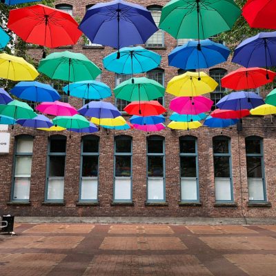 Yaletown Public Art Umbrellas