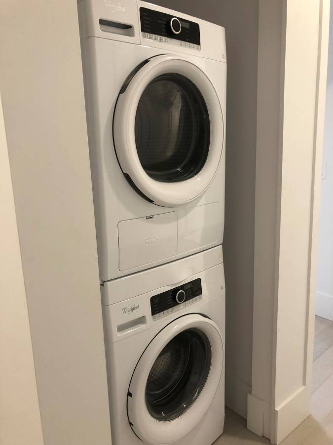 Washer and dryer