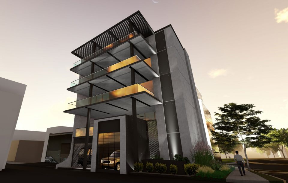 Building rendering - 2425 Manitoba Street