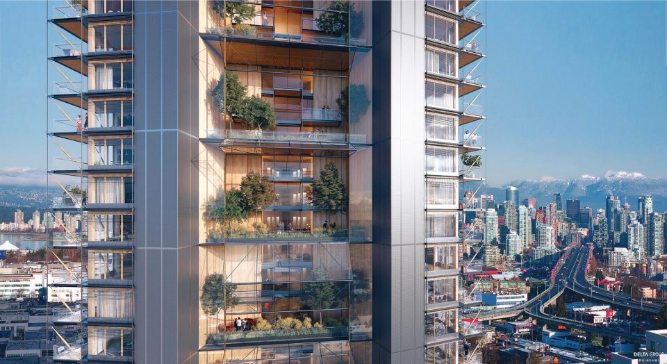 Pineview Mass Timber tower Vancouver