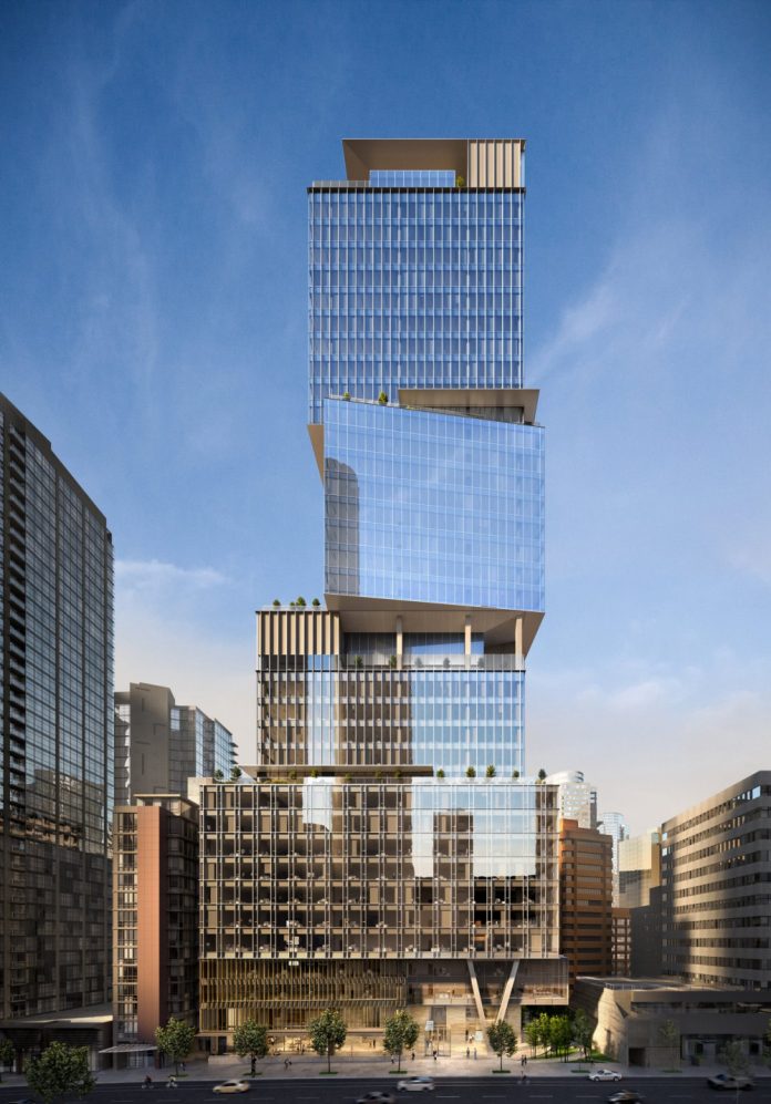 The Stack office tower rendering