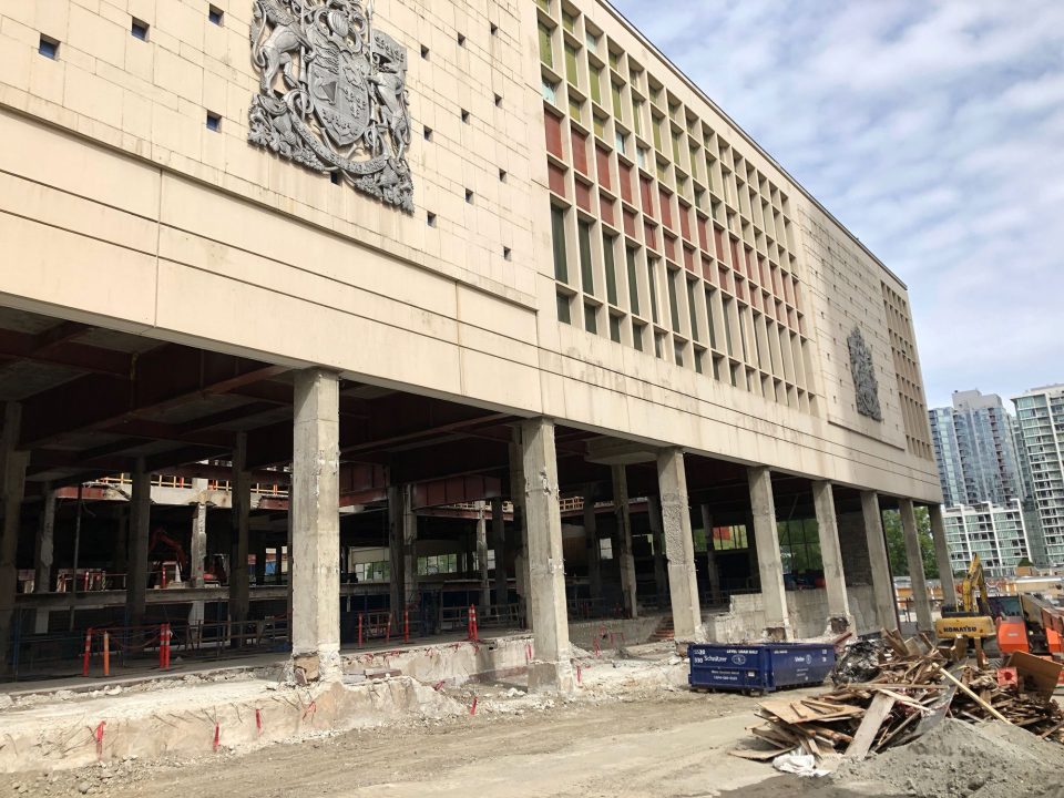 Post Office construction progress June 2019