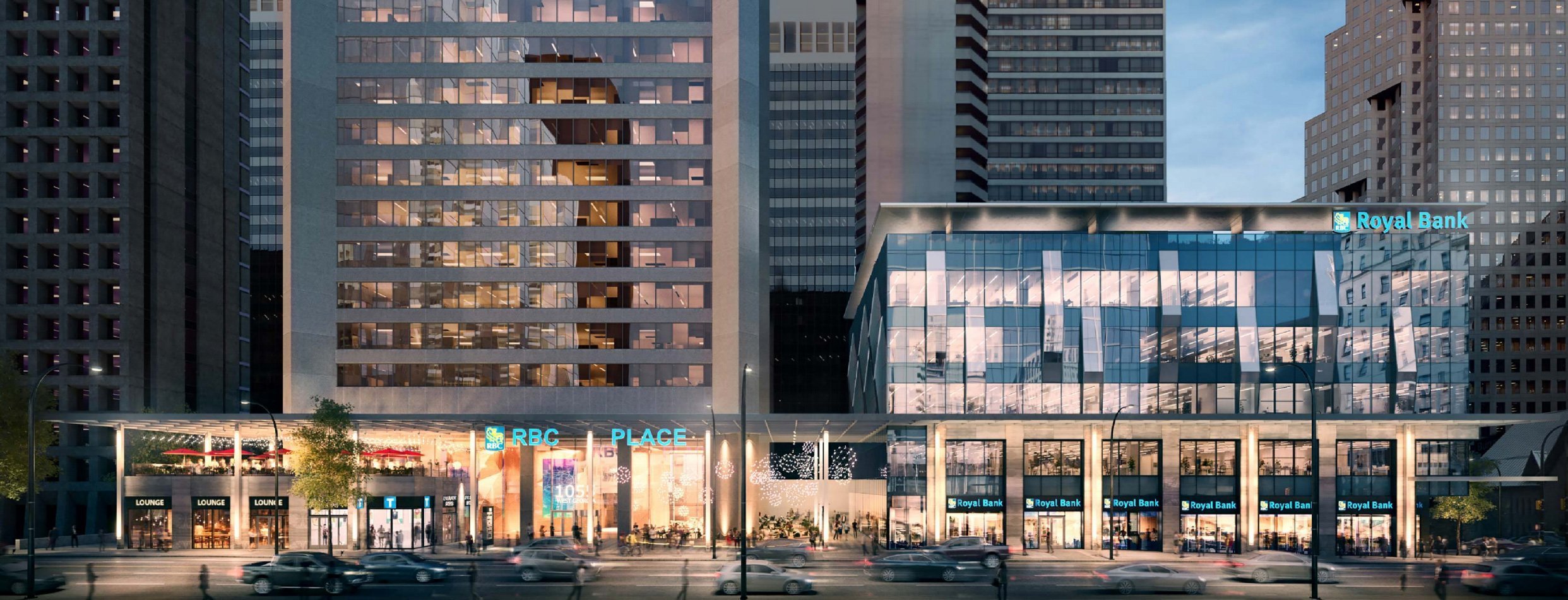 Center Street Rbc Facelift on the way for aging Royal Centre at West Georgia & Burrard ...