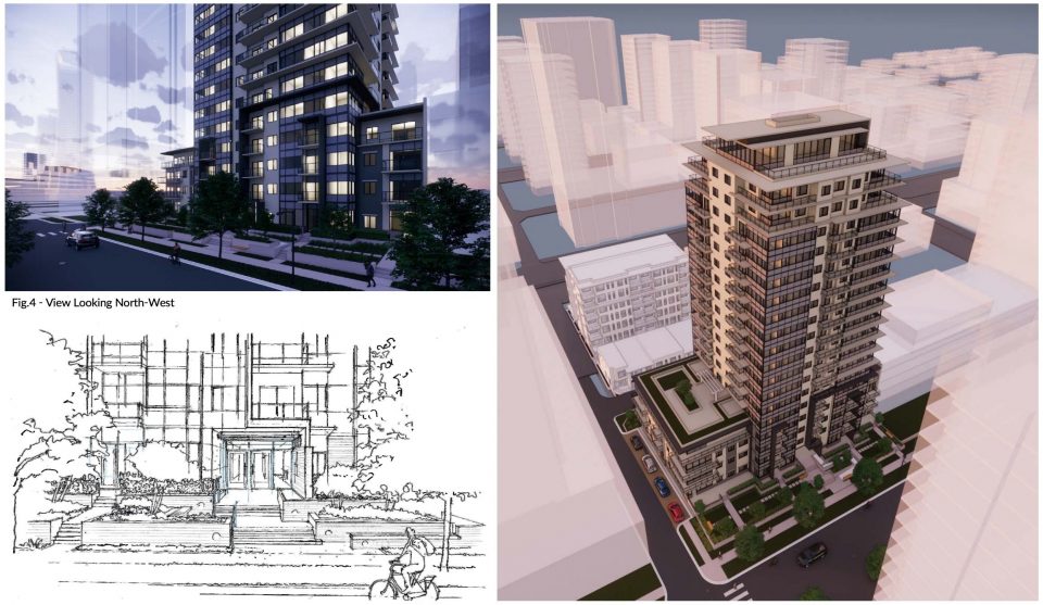 441-475 West 42nd Avenue tower renderings