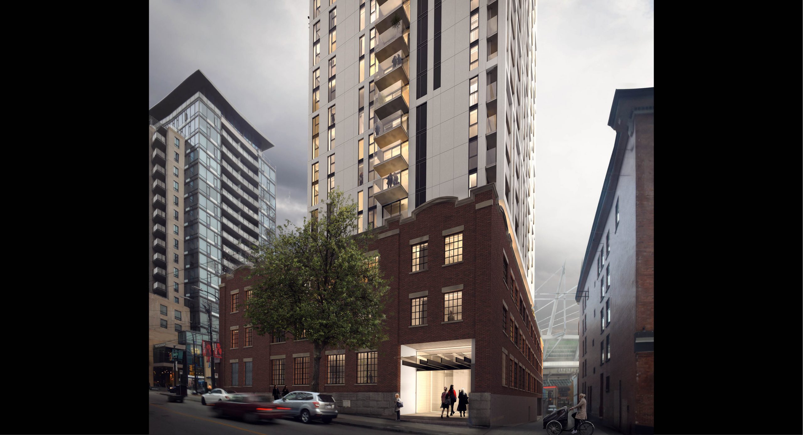 Hotel, residential tower at 150 Robson receives unanimous UDP
