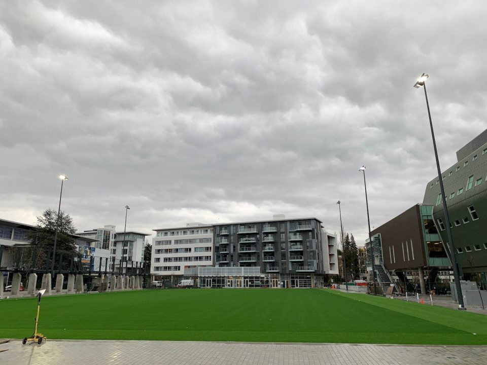 New MacInnes Field at UBC