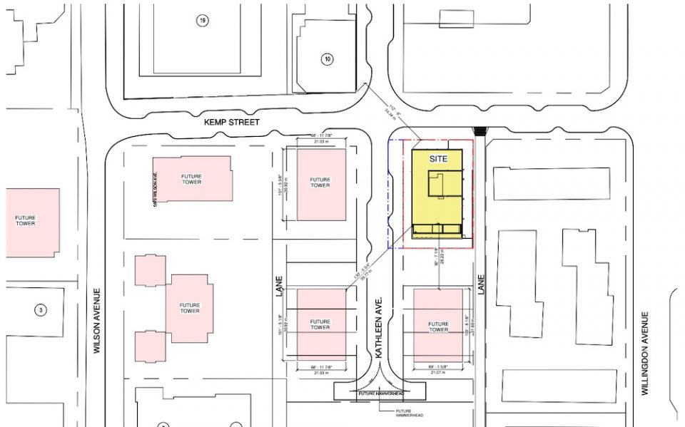 5970, 5986, and 5994 Kathleen Avenue site