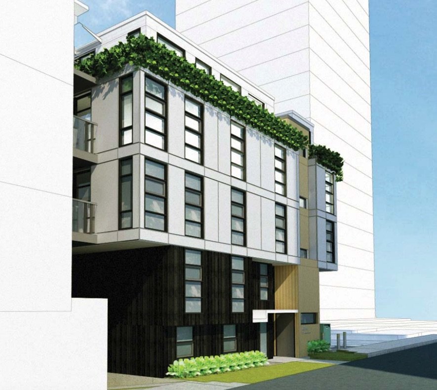 1188 Burnaby Street rendering