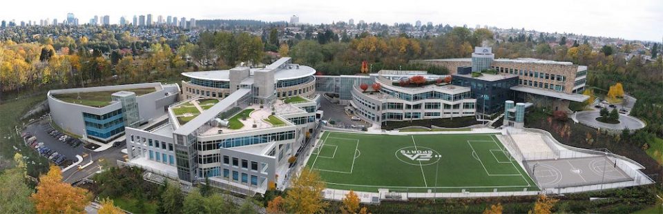 Panorama of EA in Burnaby