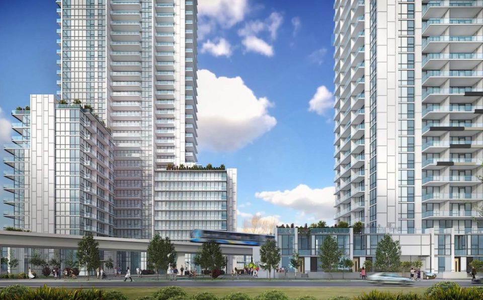 Thind Towers Surrey SkyTrain