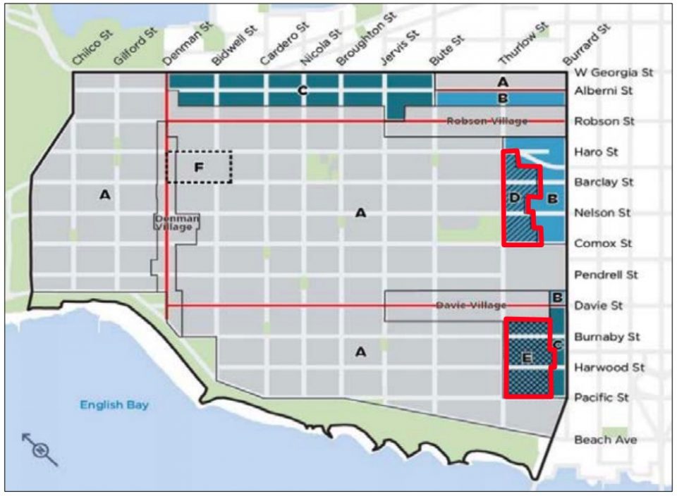 Rezoning Policy for the West End with Areas D and E