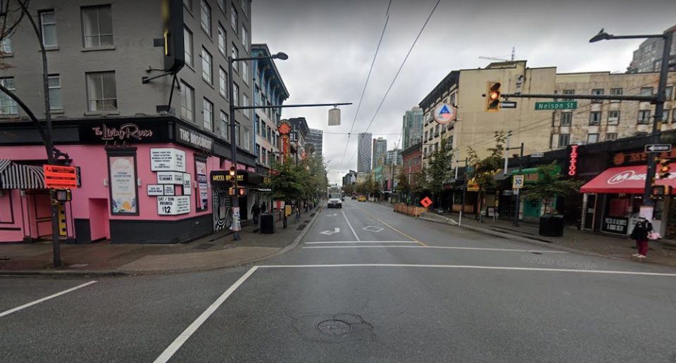 Granville & Nelson Google Street View