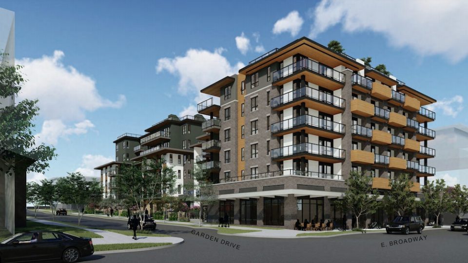 Garden Drive Apartments rendering