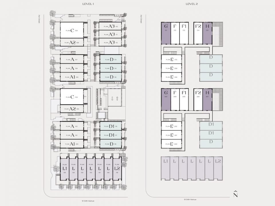 Revive Wellside Collection site plan