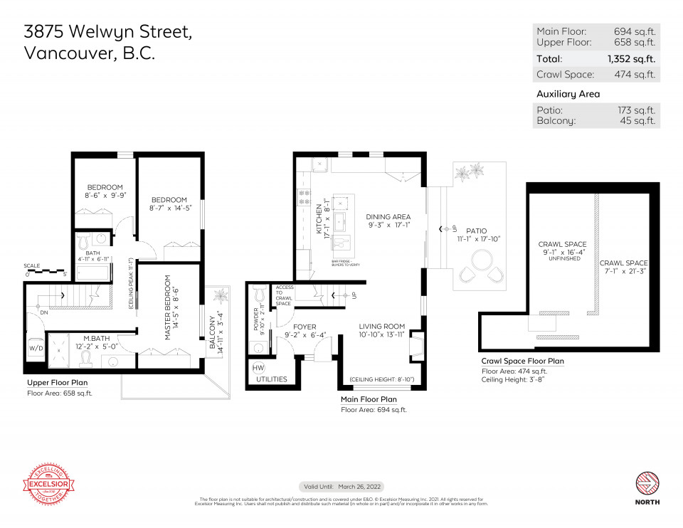 Floor plan of 3875 Welwyn Street