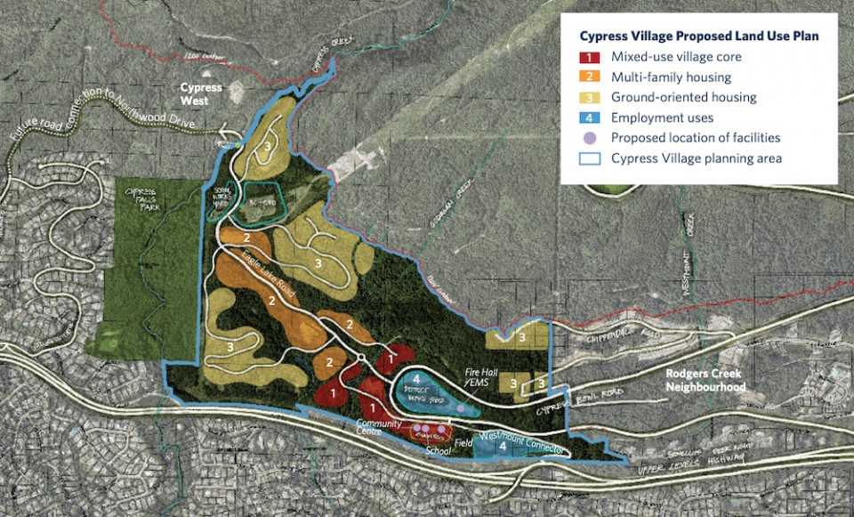 Cypress Village Conceptual Land Use Plan