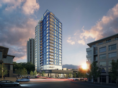 Chronicle Vancouver rental apartments rendering