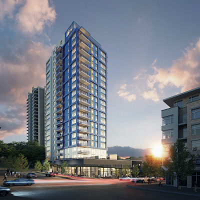 Chronicle Vancouver rental apartments rendering
