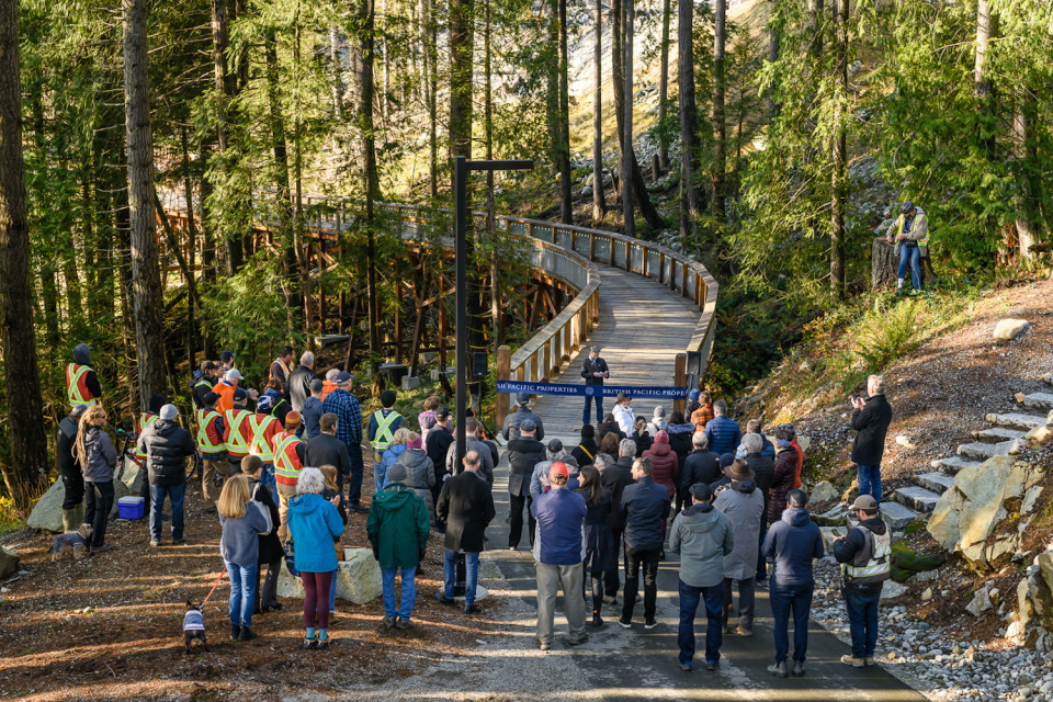 New Trestle Bridge ribbon cutting