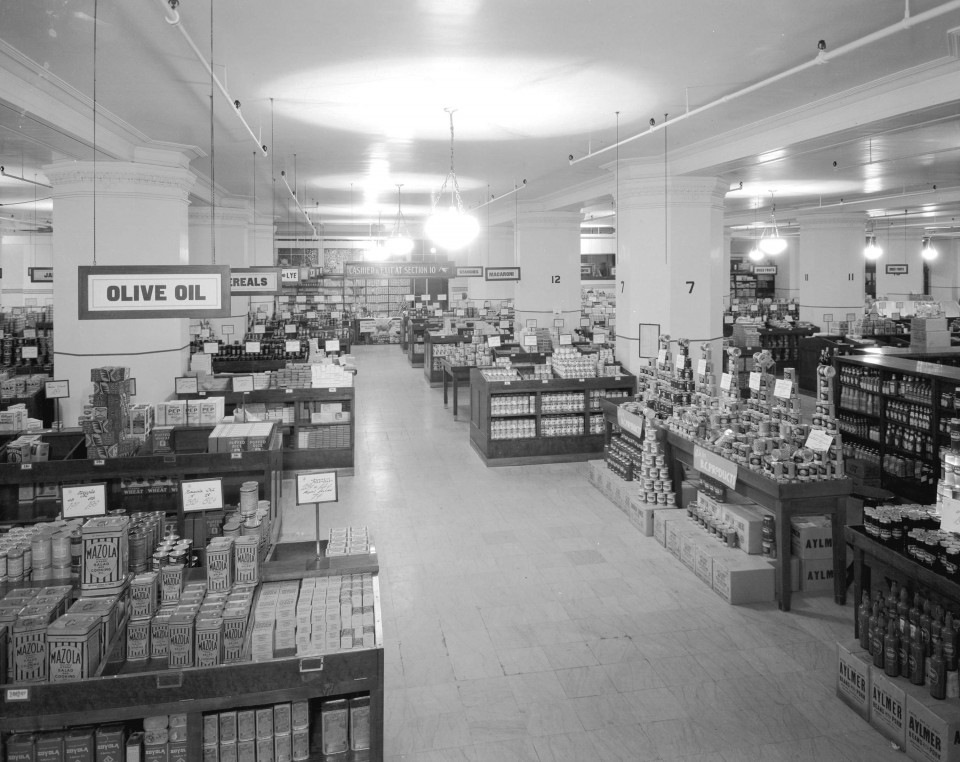 HBC grocery department